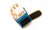 Перчатки UFC Premium True Thai MMA синие, размер M Перчатки UFC Premium True Thai MMA синие, размер M