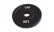 Диск бамперный 1,25 кг (черный) Диск бамперный 1,25 кг (черный)