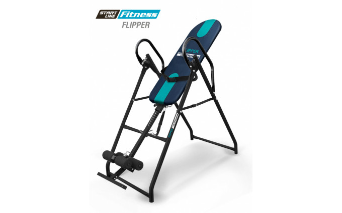 Инверсионный стол FLIPPER сине-бирюзовый Инверсионный стол FLIPPER сине-бирюзовый